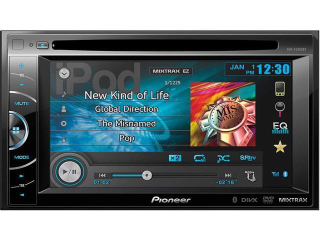 Pioneer AVH-X2600BT Double Din 6.1 Multimedia DVD Receiver - Newegg.com