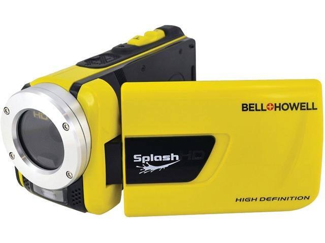 Bell & Howell Wv30Hdy Yellow Hd Camcorder Waterproof