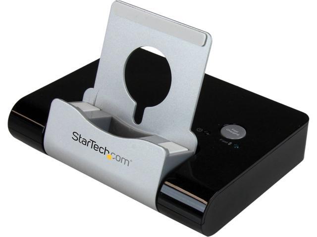 StarTech.com 3 Port USB 3.0 Hub for Laptops & Windows-based Tablets + Fast-Charge Port (2.1A) & Device Stand - Black