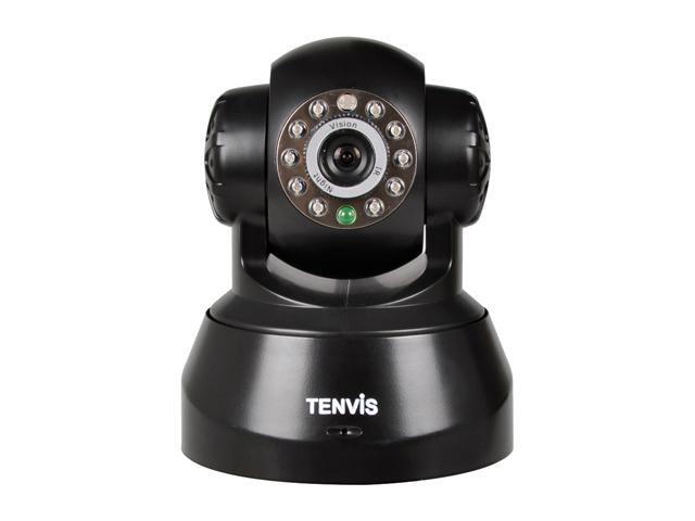 TENVIS JPT3815W-BK Pan/Tilt Day/Night 2-Way Audio Motion Detection Wireless IP Camera
