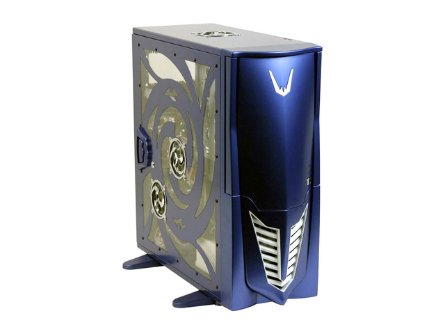 Sunbeam Transformer IC-TR-B Blue Steel ATX Full Tower Computer Case