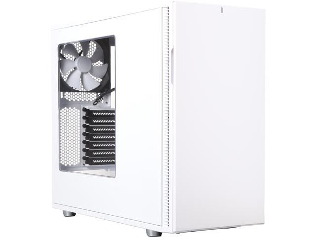 Fractal Design Define R5 White with Window ATX Midtower Silent PC Computer Case