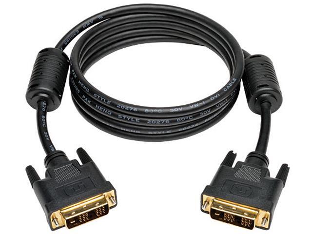 Tripp Lite P561-006 Black 6 ft. Single Link TMDS DVI cable