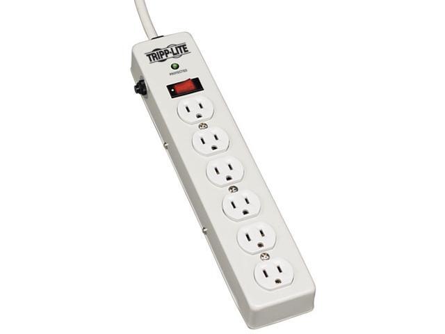 Tripp Lite TLM606HJ 6 Outlets 1340 Joules Surge Suppressor with Metal Housing