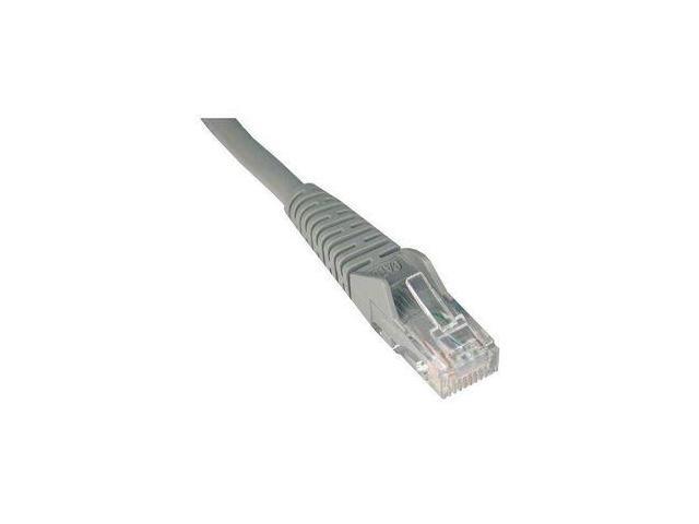 TRIPP LITE N201-050-GY 50 ft. Cat 6 Gray Cat6 Gigabit Snagless Patch Cable