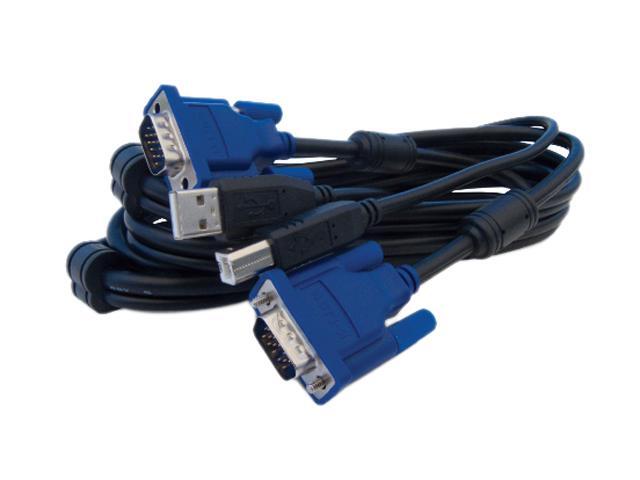 D-Link 6 ft. 2 in 1 USB KVM Cable