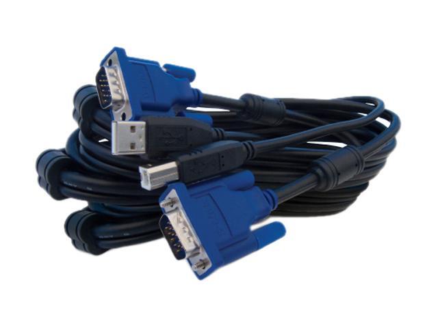 D-Link 10 ft. 2 in 1 USB KVM Cable DKVM-CU3