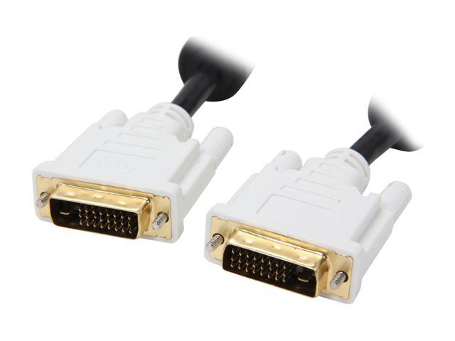 SYBA SY-DVID-MM30 Black 30 ft. M-M DVI to DVI Cable 
