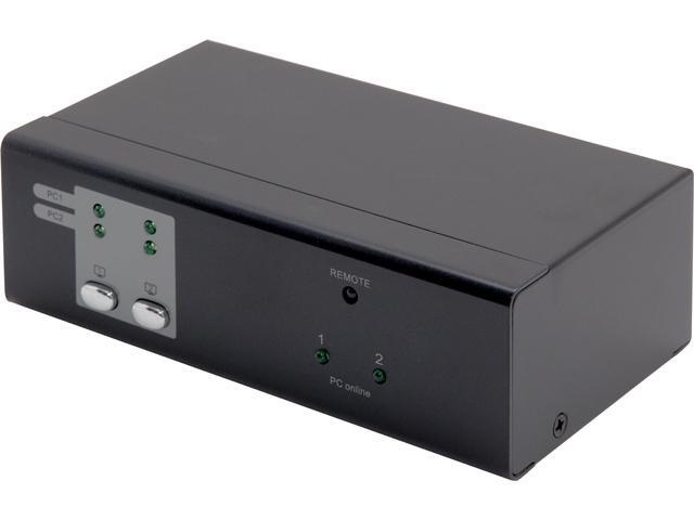 SYBA SY-EXT32018 2x2 VGA-Audio Matrix Switch (w/ Remote Control)