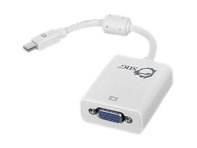 SIIG CB-DP0911-S1 Mini DisplayPort to VGA Adapter - OEM