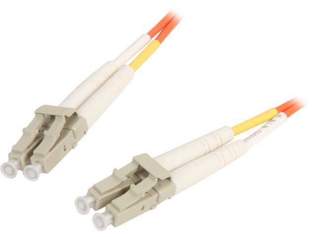 SIIG CB-FE0B11-S1 6.56 ft. (2m) Multimode 50/125 Duplex Fiber Patch Cable LC/LC