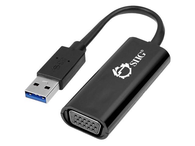 SIIG USB 3.0 to VGA Slim Adapter