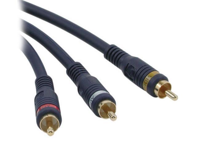 Cables To Go Model 29109 50 feet Velocity RCA Composite Audio/Video Cable M-M