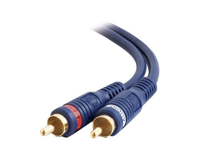 Cables To Go 40005 1.5 ft. Velocity RCA Audio Interconnect M-M
