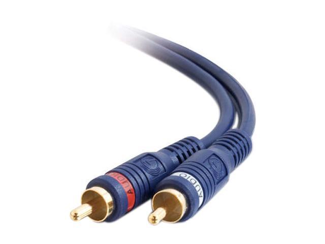 C2G 29100 25 ft. Velocity RCA Stereo Audio Cable M-M