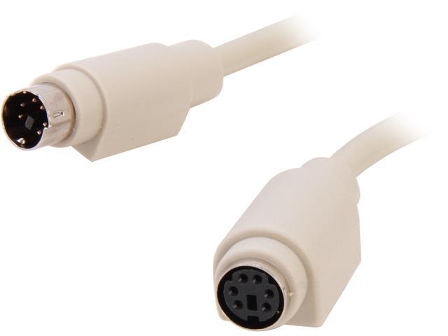 C2G Model 09470 25 ft. PS/2 M/F Keyboard/Mouse Extension Cable