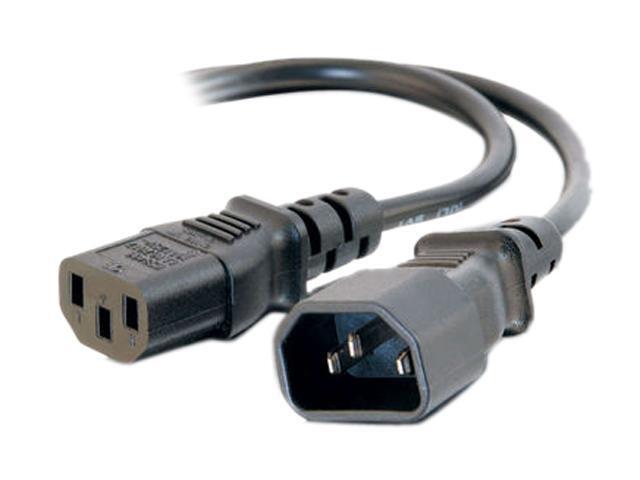 C2G Model 03141 6 ft. 18 AWG Computer Power Extension Cord (IEC320C14 to IEC320C13)