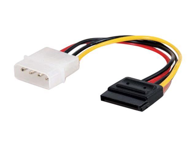 C2G 10515 6" Serial ATA Power Adapter Cable M-F