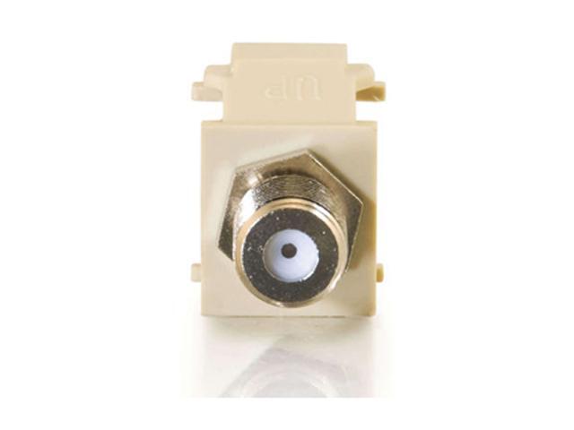 C2G Snap-In F-connector Keystone Module