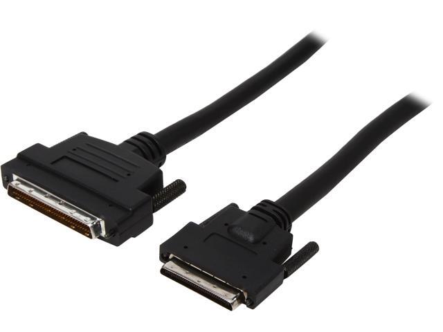 C2G Model 20709 3 ft. LVD/SE VHDCI .8mm 68-pin Male to SCSI-3 MD68 Male (ThumbScrew) Cable