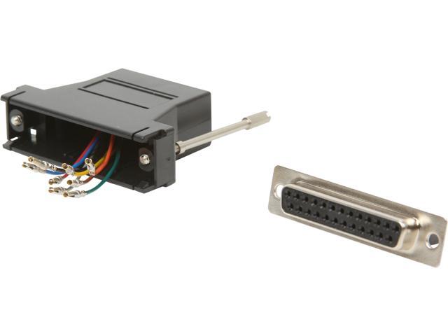 C2G 02929 RJ45 to DB25 Female Modular Adapter