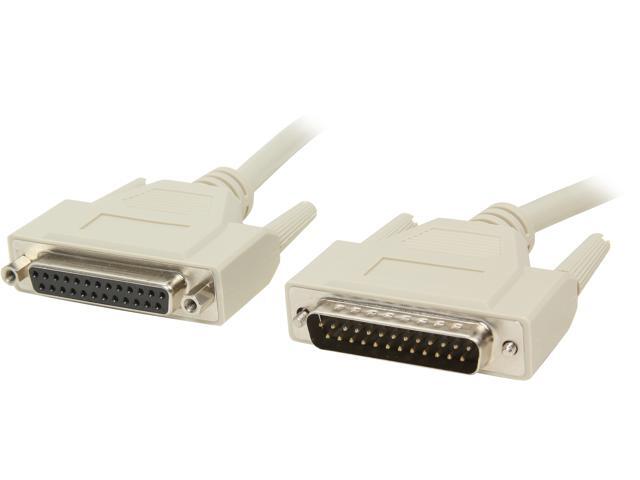 C2G Model 02655 6 ft. 6ft DB25 M/F Extension Cable