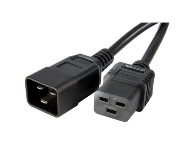 StarTech Model PXTC19C201 1 ft. Computer Power Cord - C19 to C20