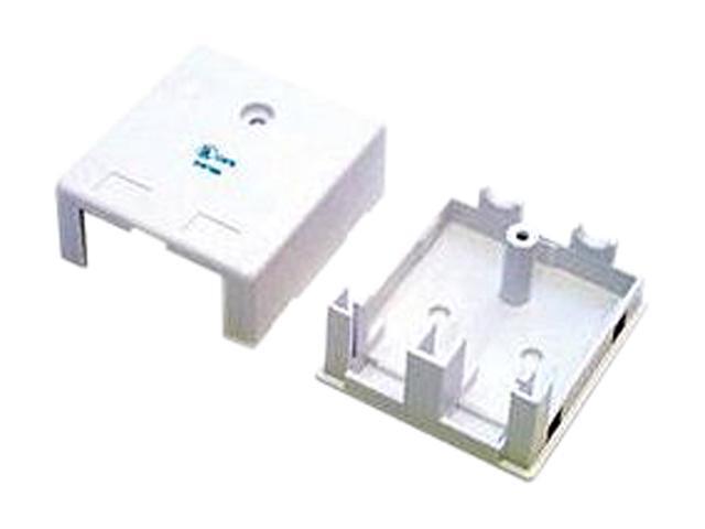 StarTech WALLBOX2KWH  Dual Outlet Universal Wall Box