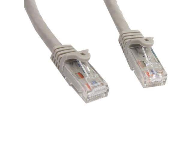 StarTech N6PATCH75GR 75 ft. Cat 6 Gray Snagless UTP Patch Cable - ETL Verified