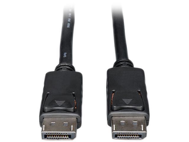 Tripp Lite P580-015 15 ft. Black Connector A: DISPLAYPORT MALE Connector B: DISPLAYPORT MALE Displayport Monitor Cable M/M ...