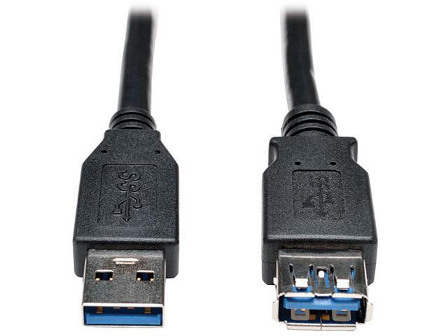 Tripp Lite U324-006-BK 6 ft. Black SuperSpeed Extension Cable AA