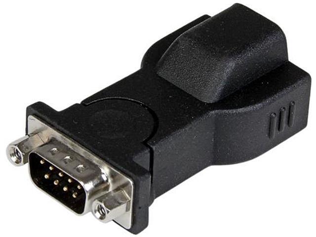 StarTech.com 1 Port USB to RS232 DB9 Serial Adapter with Detachable 6ft USB A to B Cable