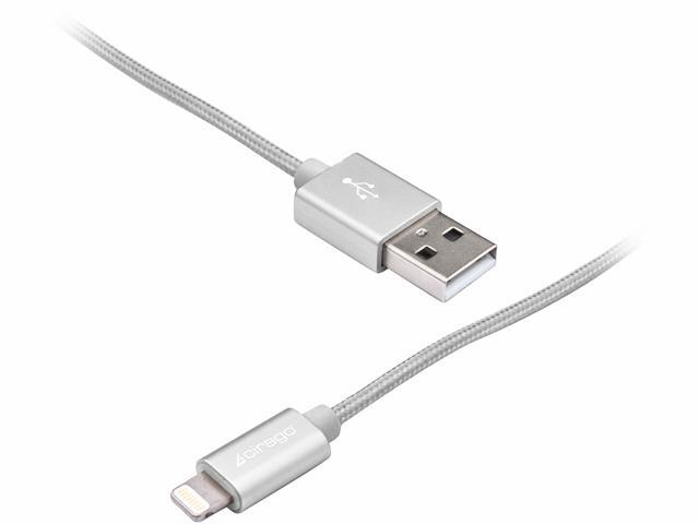 CIRAGO IPLBR06SLV Silver Lightning Braided Cable