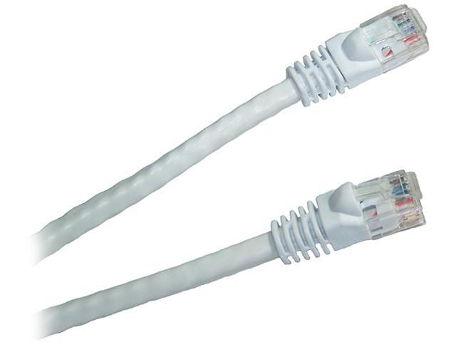 Micro Connectors E07-007W 7 ft. Cat 5E White RJ45 350MHz Patch Cable