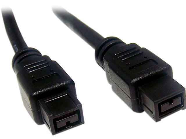 Micro Connectors E07-236 10 ft. Firewire IEEE1394b Cable (9 Pin to 9 Pin)