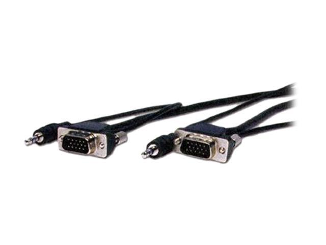 Comprehensive MVGA15P-P-6HR/A 6 ft. HR Pro Series Micro VGA HD15 plug to plug w/audio cable 6ft