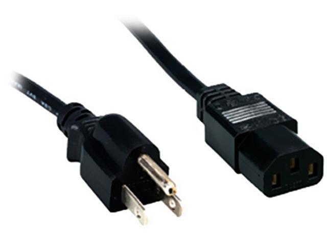 Comprehensive Model PWC-BK-6 5 - 10 ft. Standard PC Power Cord 18/3 SVT