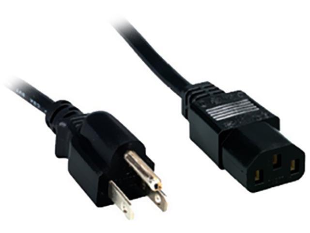 Comprehensive Model PWC-BK-12 12ft. Standard PC Power Cord 18/3 SVT