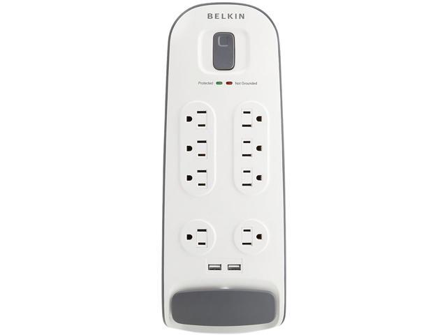 BELKIN BV108050-06 6ft 8 Outlets 3690 Joules Surge Suppressor