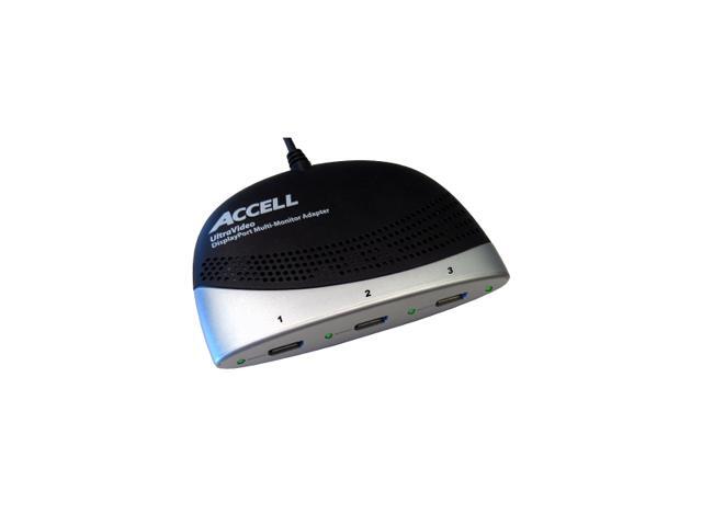 Accell K088B-001B DisplayPort to DisplayPort Multi-Monitor Adapter