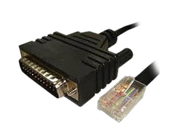 Cisco Model CAB-CONAUX 6 ft. AUX Port (RJ45) to Modem (DB25) 6ft Cable M-M