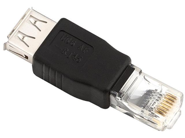 Insten 1044531 3X USB Type A to RJ45 Ethernet Adapter F/M