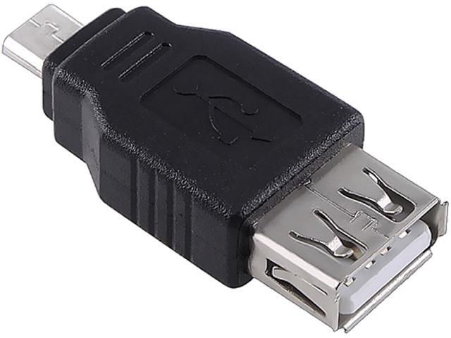 Insten 1132140 1X USB 2.0 A to Micro B Female / Male Adapter, Compatible with HTC One M7