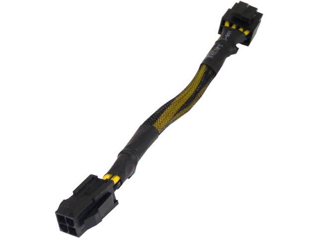 1ST PC CORP. CB-4MP4-8F 6" 8-pin EPS female cable adapter from P4 ATX 4-pin male Cable