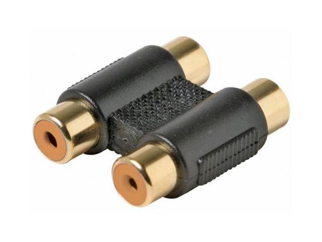 Steren BL-264-002BK A/V In Line Coupler Adapter