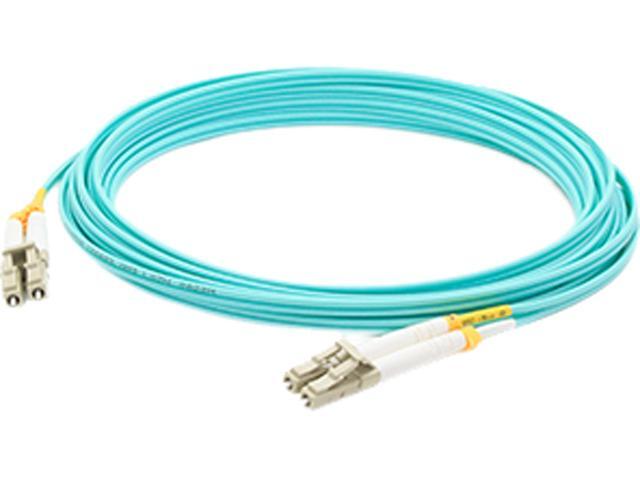 AddOn 6m Laser Optimized Multi-Mode fiber (LOMM) Duplex LC/LC OM4 Aqua Patch Cable