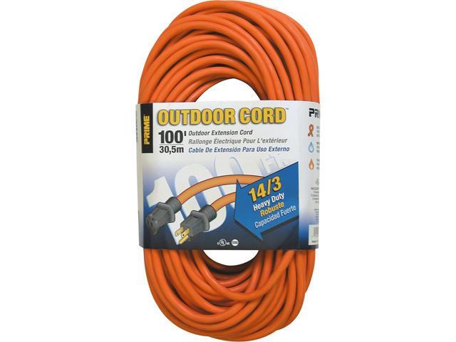 Prime Wire Model EC501735 100 ft. 14/3 SJTW Heavy Duty Outdoor Extension Cord