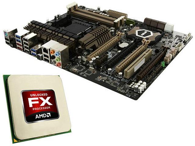 AMD FX-8320 3.5GHz(4.0GHz Turbo) CPU and ASUS Sabertooth 990FX Motherboard Combo