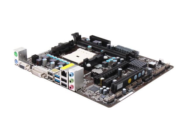 ASRock FM2A75M-DGS FM2 AMD A75 (Hudson D3) SATA 6Gb/s USB 3.0 Micro ATX ...