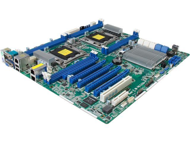 ASRock EP2C602 SSI EEB Server Motherboard Dual LGA 2011 Intel C602 Supports DDR3 1866 / 1600 / 1333 / 1066 R/LR ECC and UDIMM
